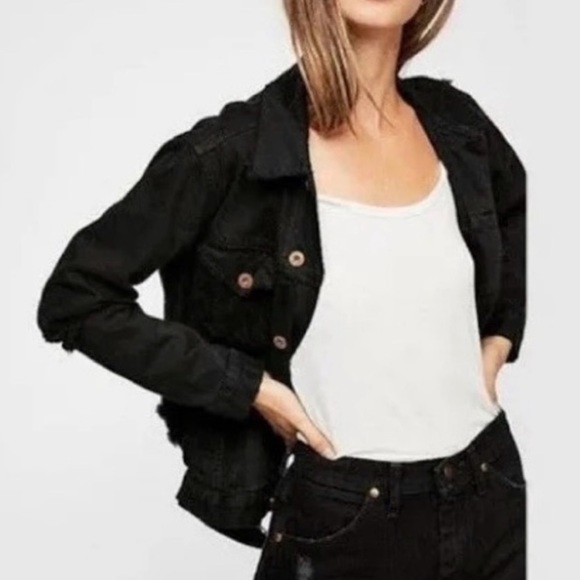 NSF Distressed Jean Jacket - Picture 3 of 8